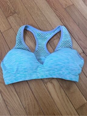 PINK Victoria's Secret Mint Green Sports Bra Size Large